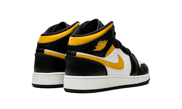 Jordan 1 Mid White Pollen Black (GS)