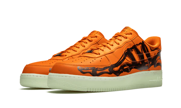 Nike Air Force 1 Low Orange Skeleton Halloween (2020)