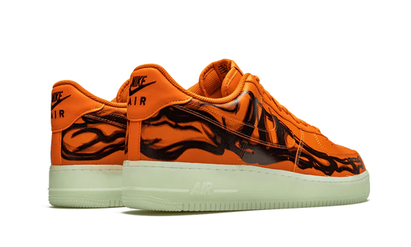 Nike Air Force 1 Low Orange Skeleton Halloween (2020)