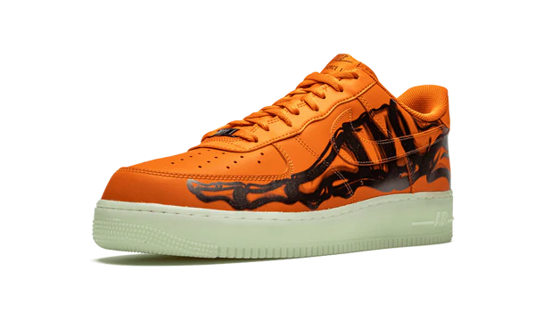 Nike Air Force 1 Low Orange Skeleton Halloween (2020)