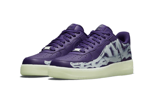 Nike Air Force 1 Low '07 QS Purple Skeleton Halloween